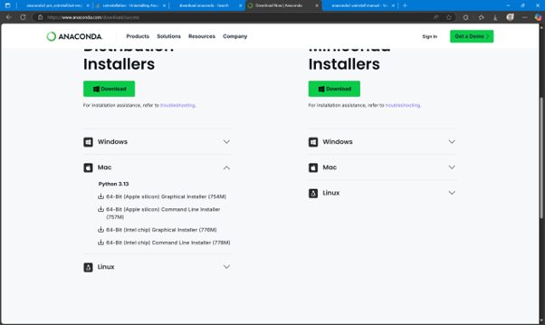 Anaconda Download Mac