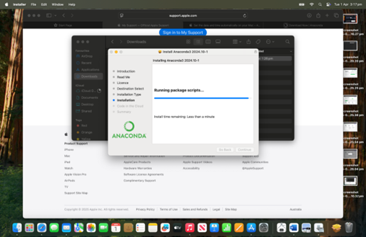 Anaconda install Mac3