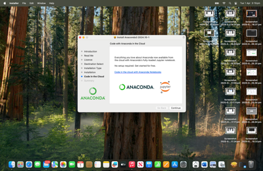 Anaconda install Mac4